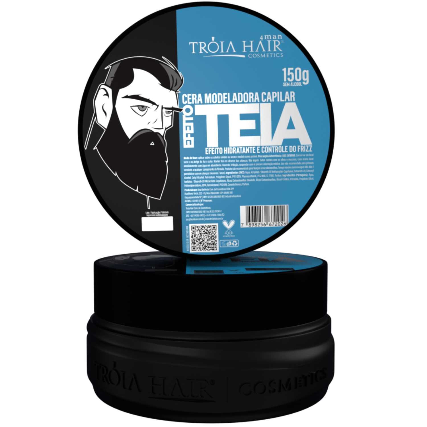 25 Pomadas Modeladoras Teia 150g Atacado - Tróia Hair - Imagem 3