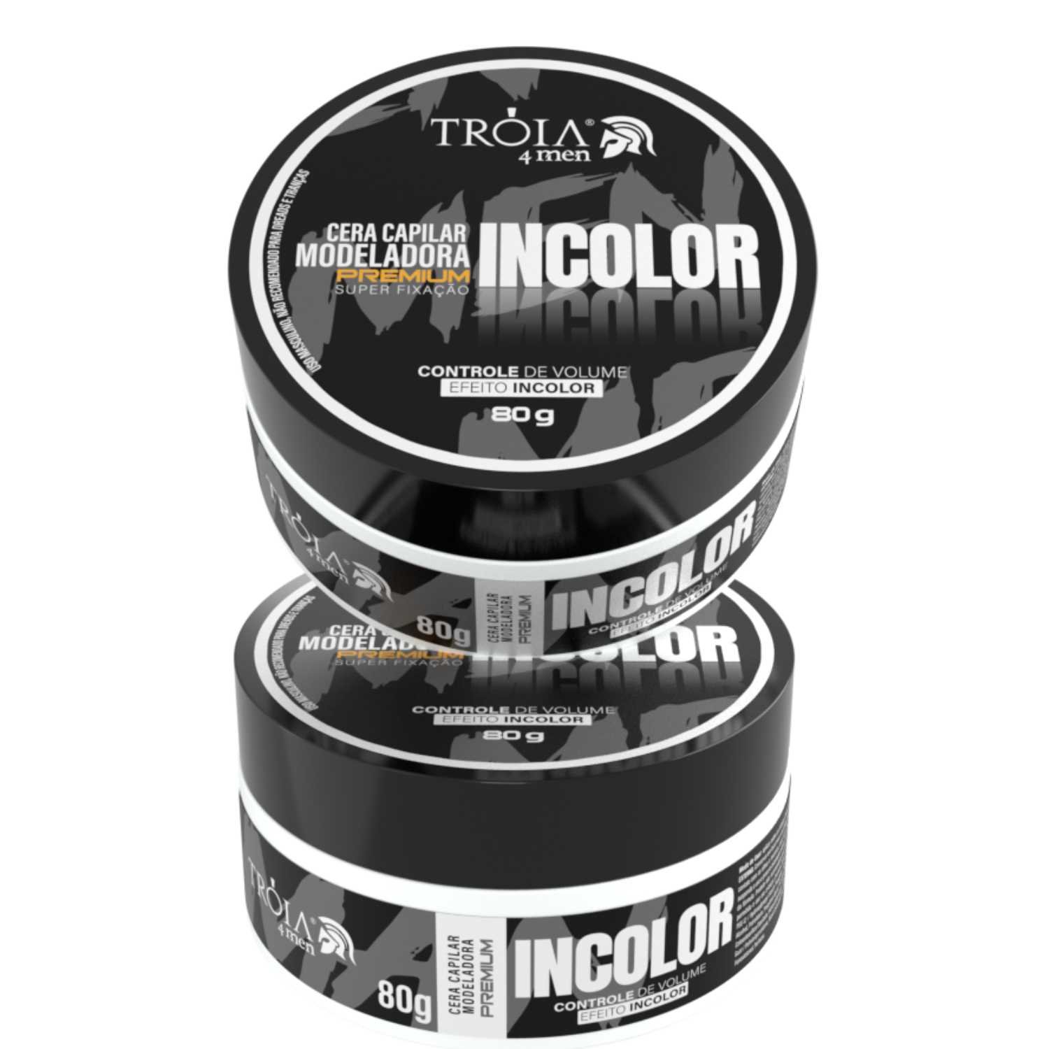 25 Cera Incolor Troia Hair 80g - Combo Cera Premium - Imagem 3