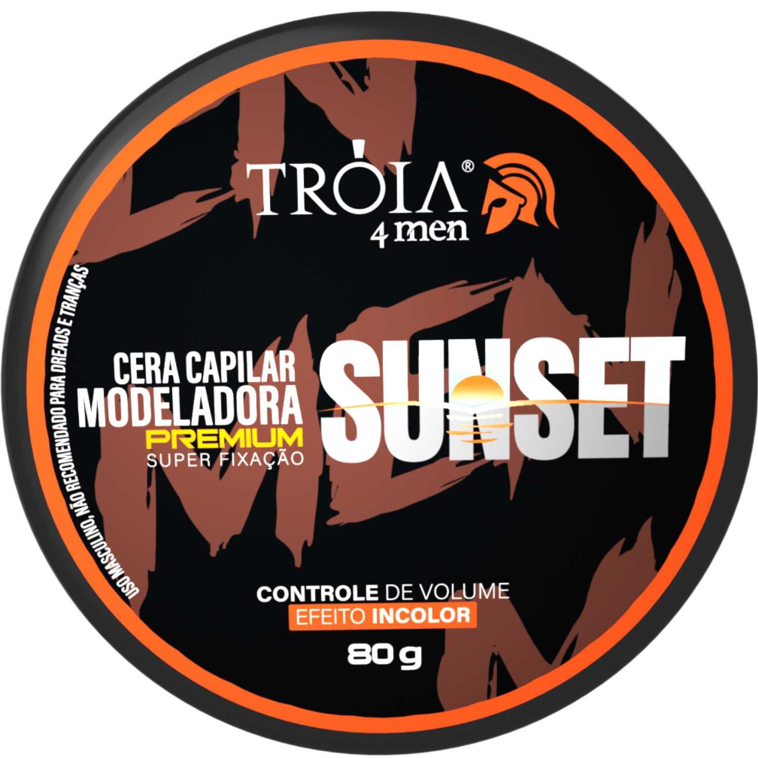 25 Cera Sunset Troia Hair 80g - Combo Cera Premium - Imagem 2