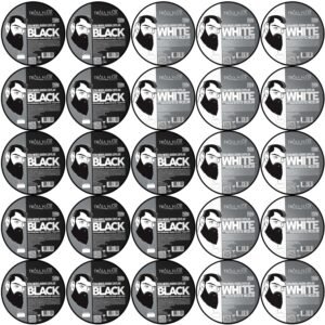 25 Pomadas Modeladoras Black e Incolor  150g Atacado - Tróia Hair