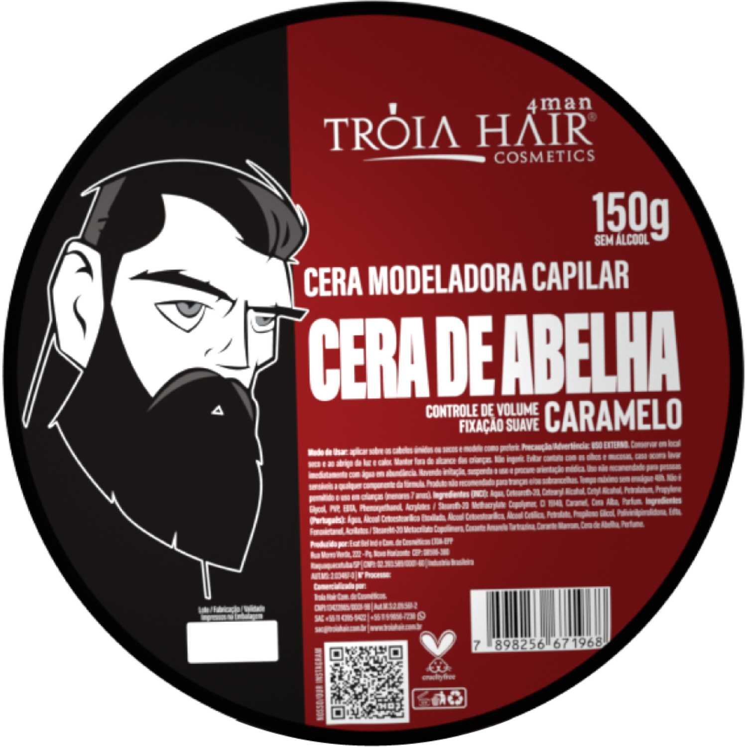 25 Pomadas Modeladoras Caramelo e Incolor 150g Atacado - Tróia Hair - Imagem 5