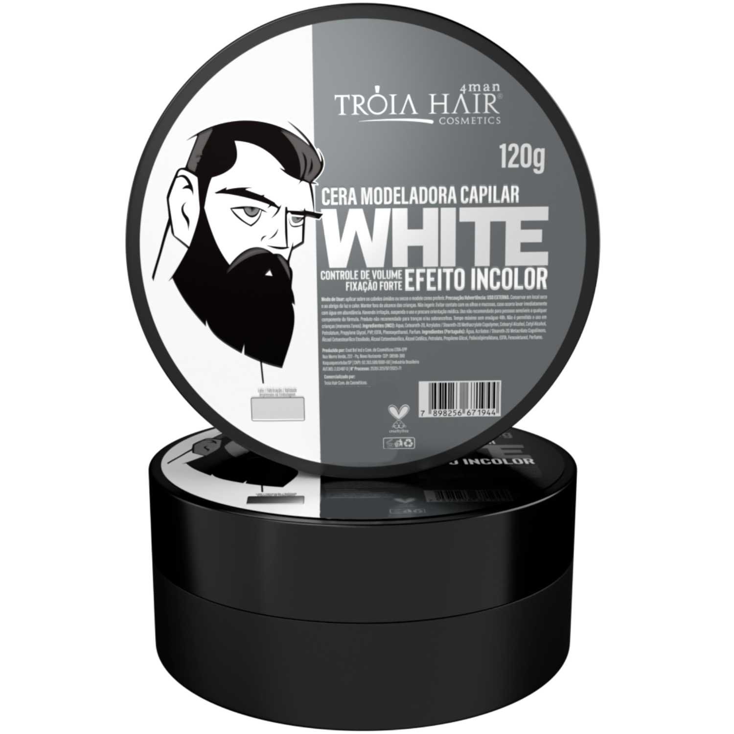 25 Pomadas Modeladoras Incolor 120g Atacado - Tróia Hair - Imagem 3