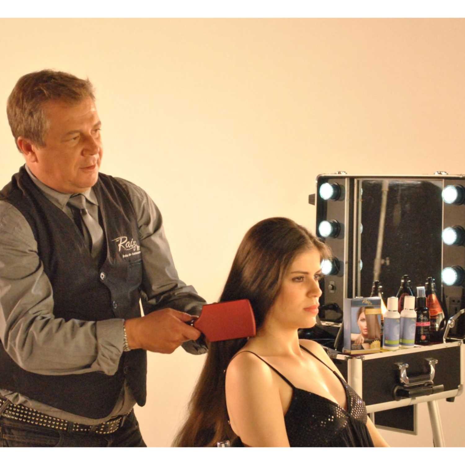 3 Kit Semi Definitiva Orgânica Raiz Line 300ml Alisamento inteligente - Imagem 10