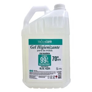 Álcool Gel 70% Antisséptico Galão 5L Troia Care