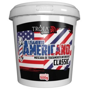 Alisamento Americano Classic 500g - Troia Hair 4Man: Alisamento Profissional Rápido