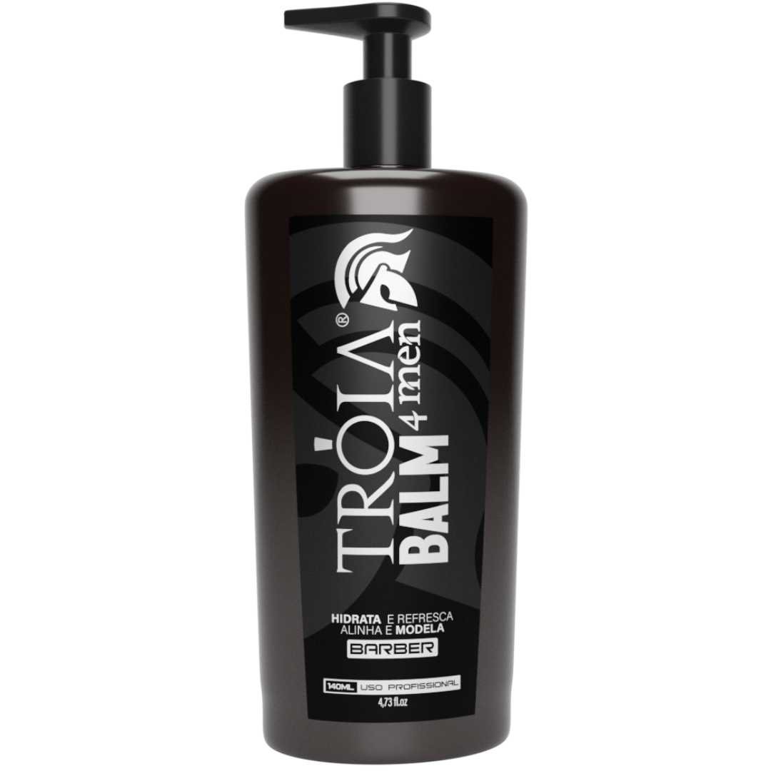 Balm Pós Barba Premium 4Man Troia Hair 130g | Hidratante Multifuncional
