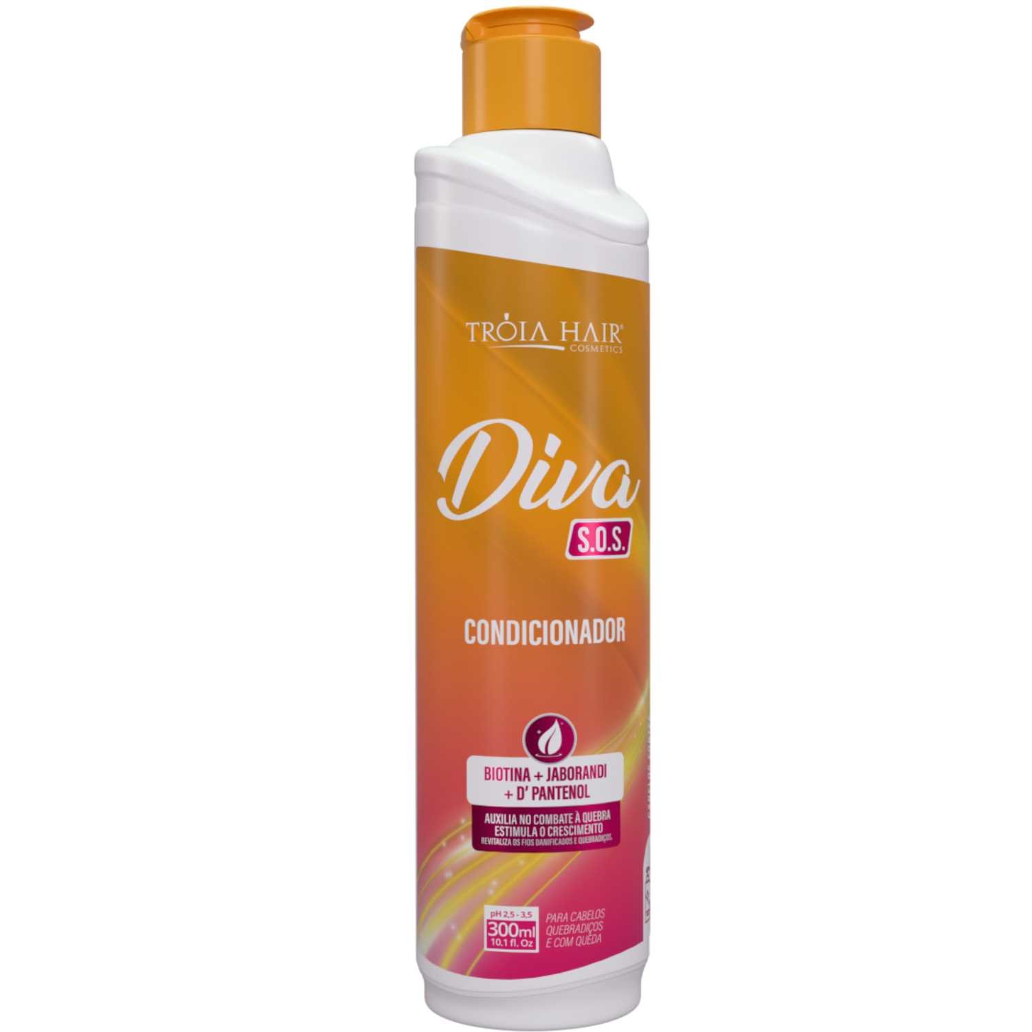 Condicionador Anti Queda S.O.S Diva 300ml - Troia Hair