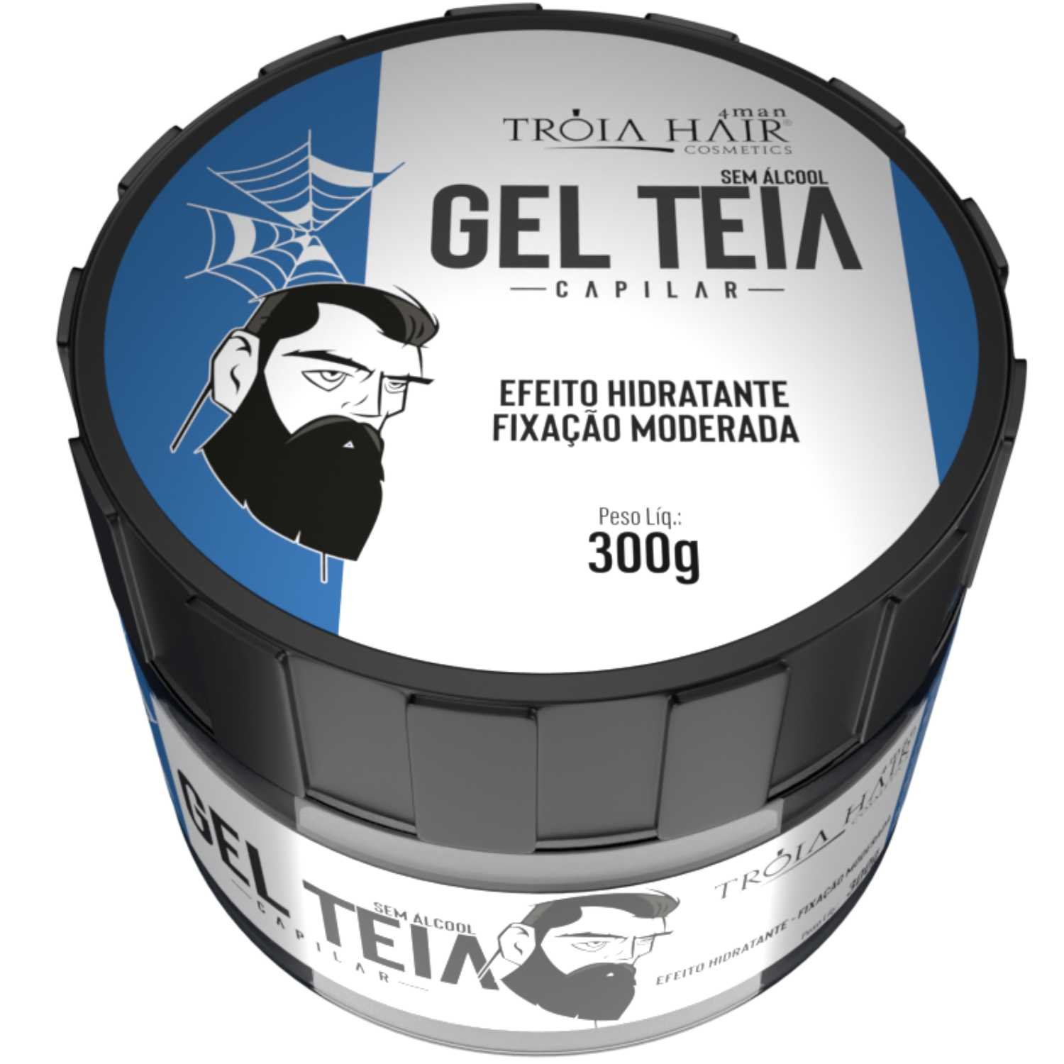 Gel Cera Capilar 300g - Efeito Teia  - Troia Hair