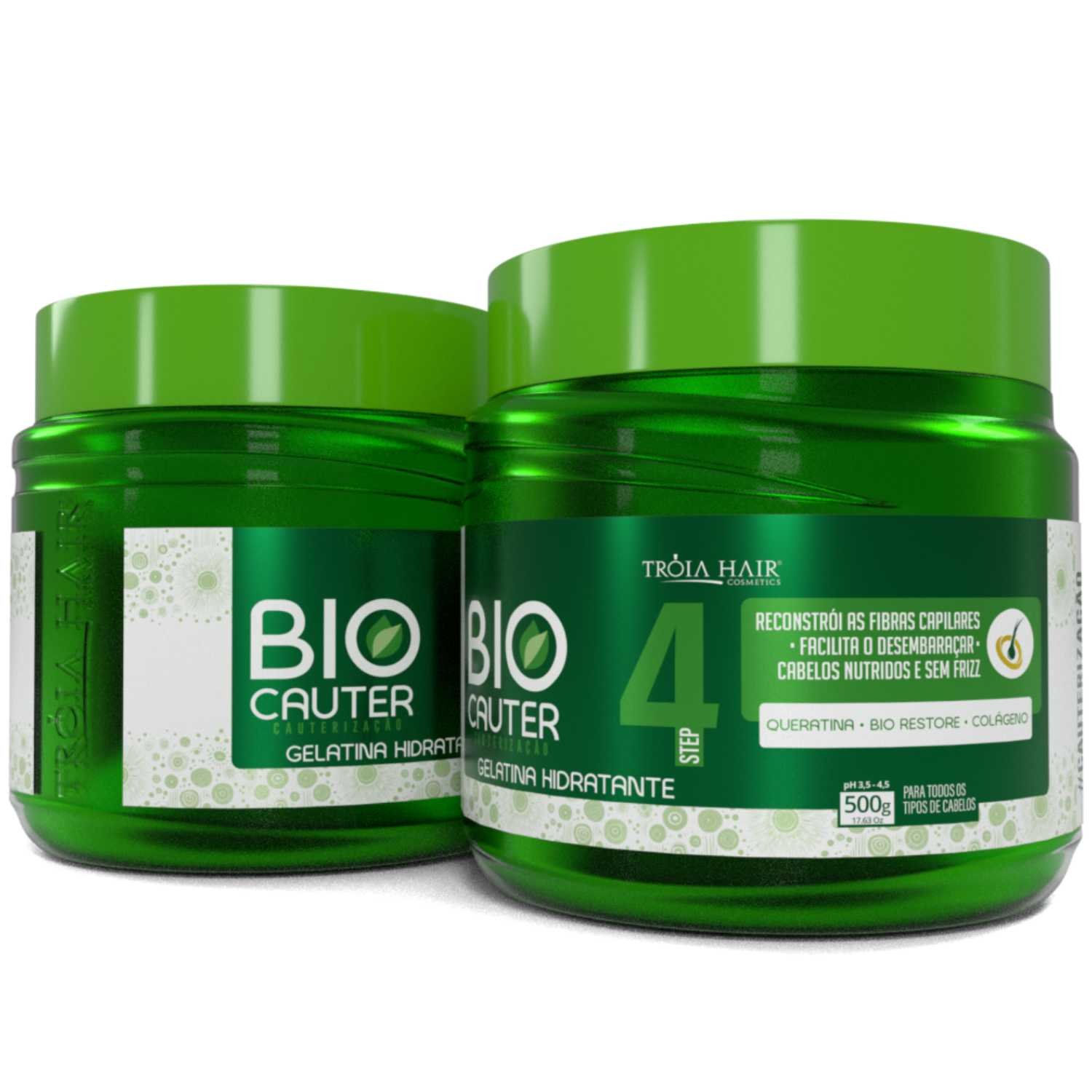 Gelatina Verde 500g ( Passo 4 Cauterização ) - Troia Hair - Imagem 3