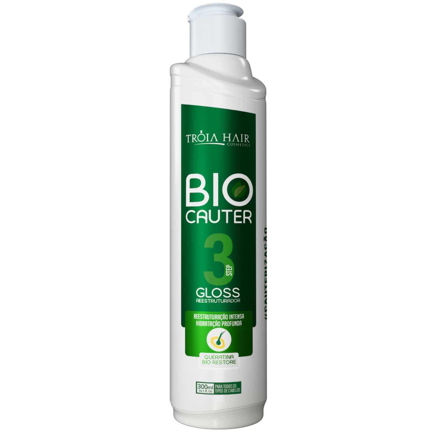 Gloss Reestruturador 300ml ( Passo 3 Cauterização ) - Troia Hair