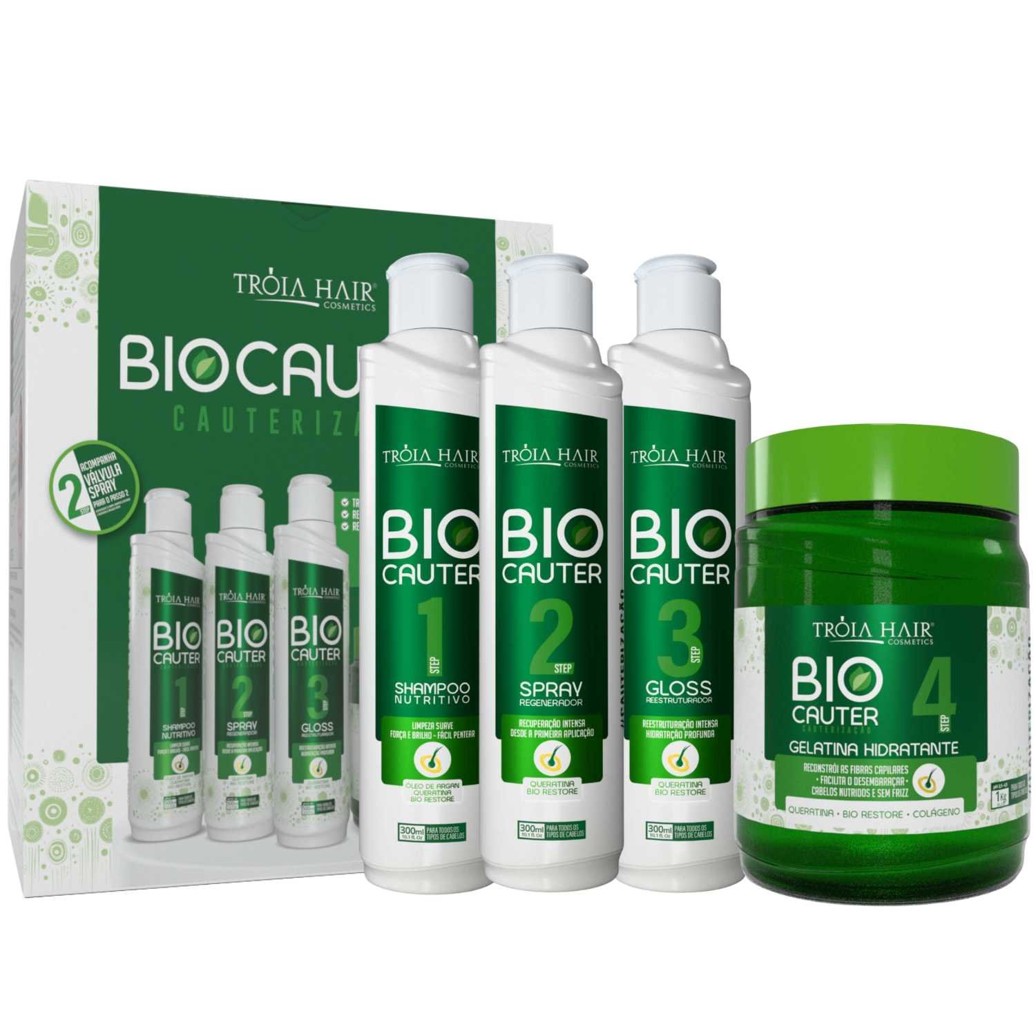 Gloss Reestruturador 300ml ( Passo 3 Cauterização ) - Troia Hair - Imagem 5