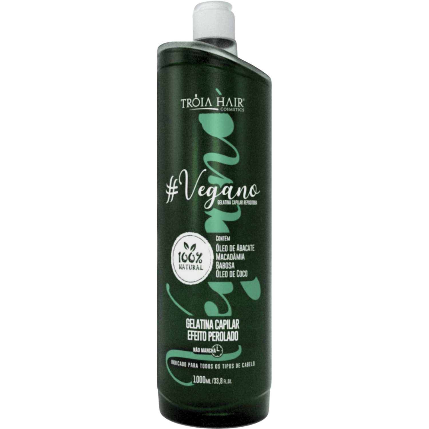 Kit 3x1L Progressiva Tróia Hair Organic, Vegana e Pink Alinhamento Capilar Natural - Imagem 7