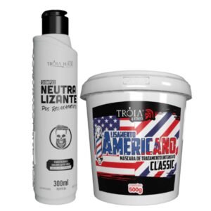 Kit Alisamento Americano Classic 500g com Neutralizante 300ml