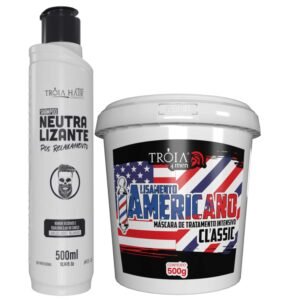 Kit Alisamento Americano Classic 500g com Neutralizante 500ml