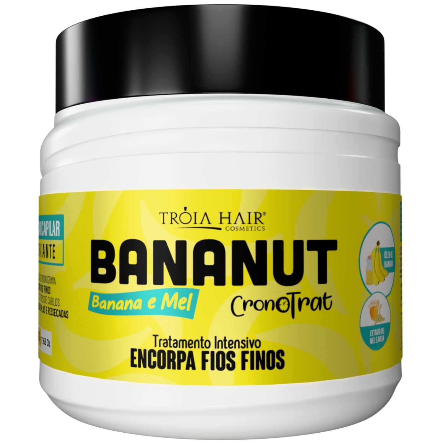 Kit Cronograma 500g - Solução Completa para Todos os Tipos de Cabelos Tróia Hair - Imagem 3