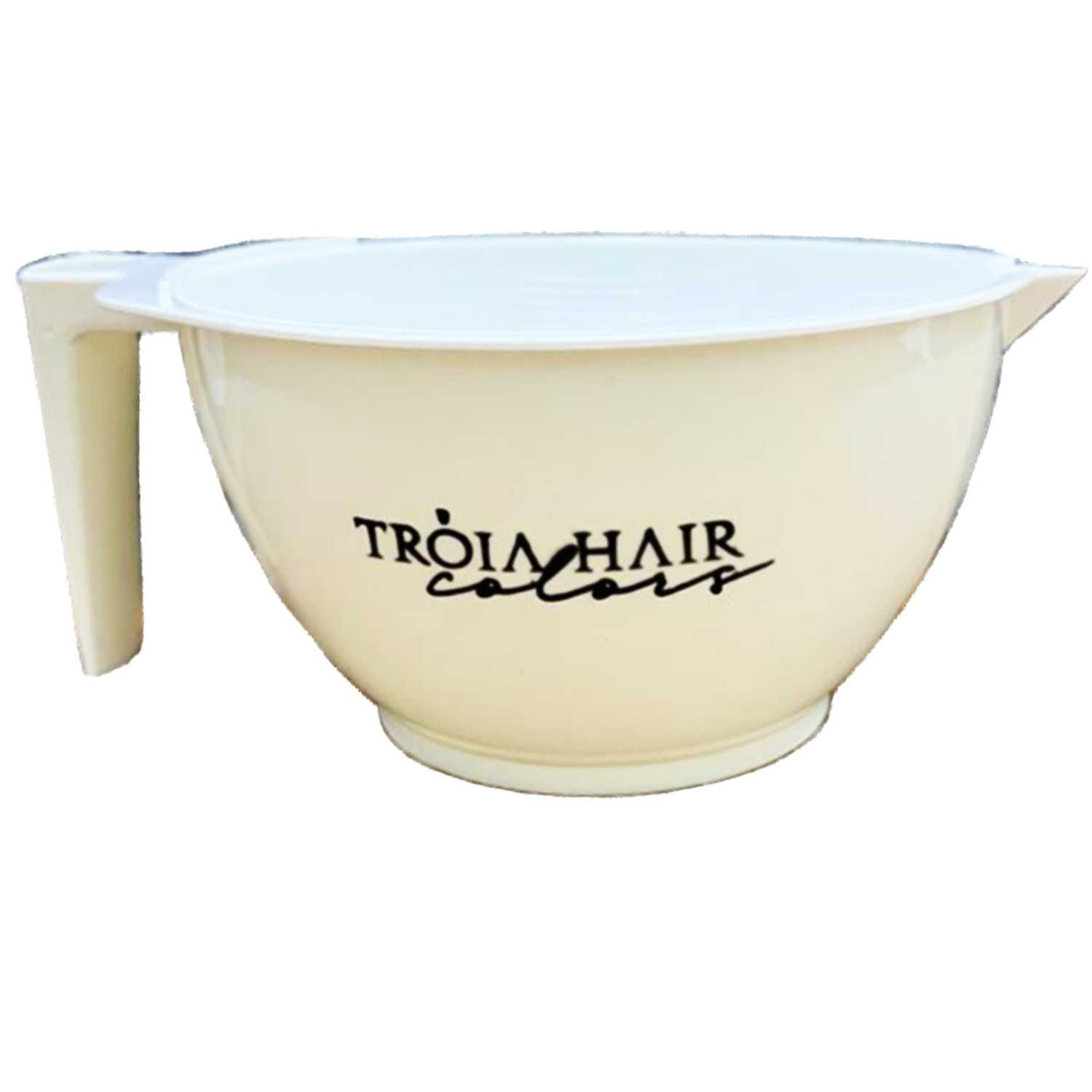 Kit Cumbuca + Pincel + Espatula + Copo Medidor Tróia Hair - Imagem 4