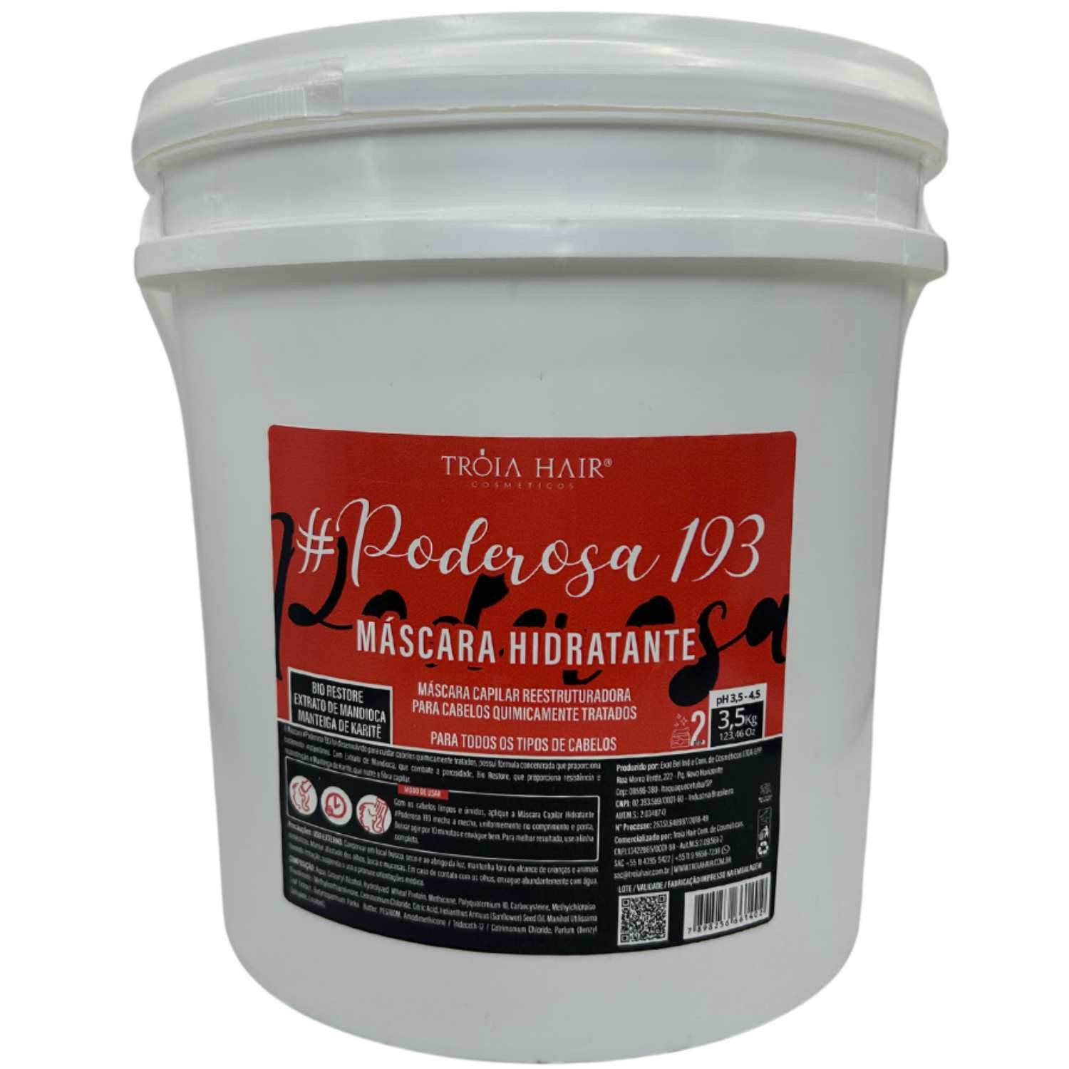 Kit Lavatorio 1.9.3 Poderosa Linha Profissional - Troia Hair 13500Kg - Imagem 3