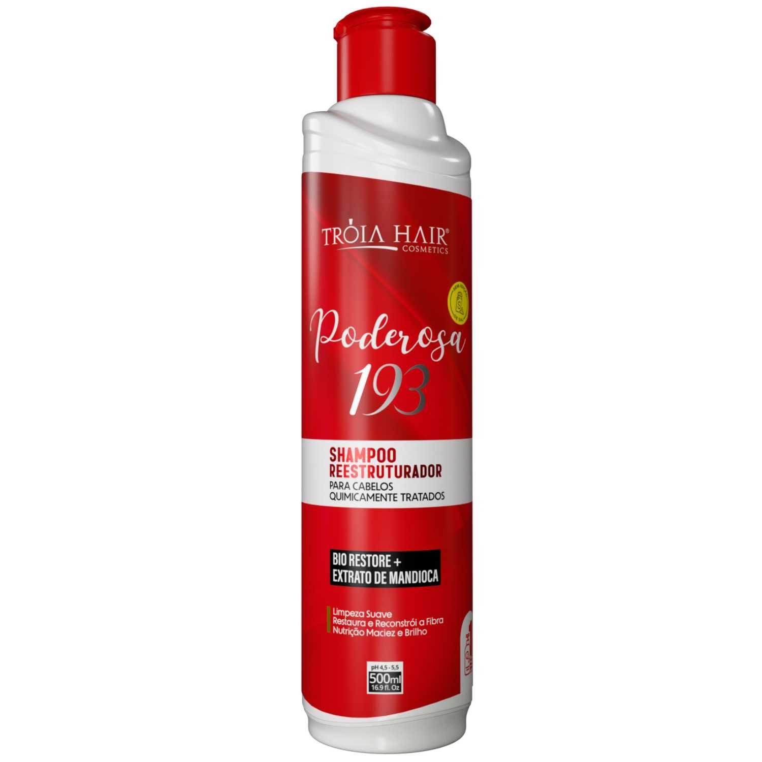 Kit Manuteção 1.9.3 Poderosa para Todos os Tipos de Cabelos - Troia Hair 1500ml - Imagem 7