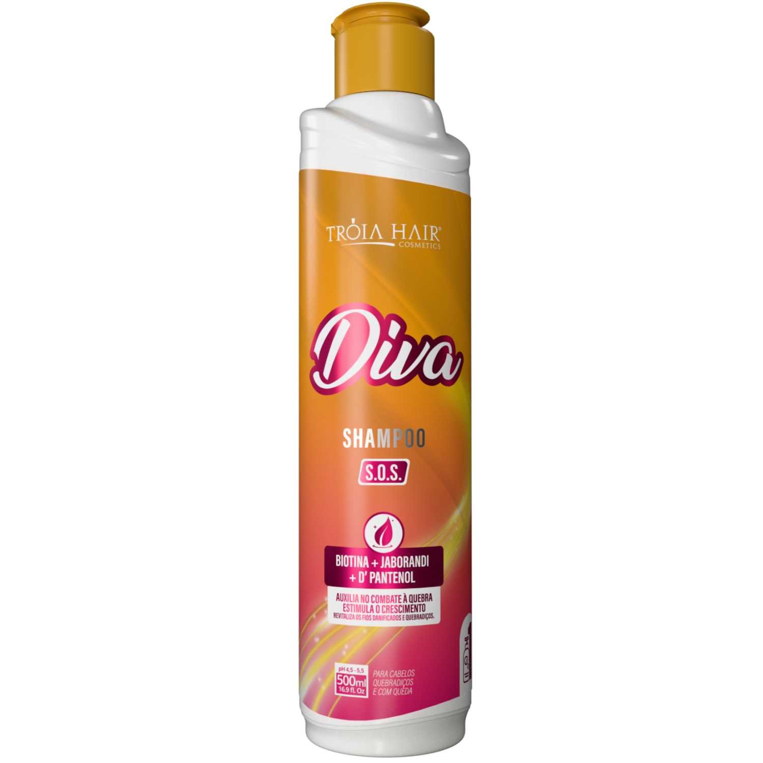 Kit Manutenção S.O.S Diva Pós Química - Troia Hair 1.500 ml - Imagem 5