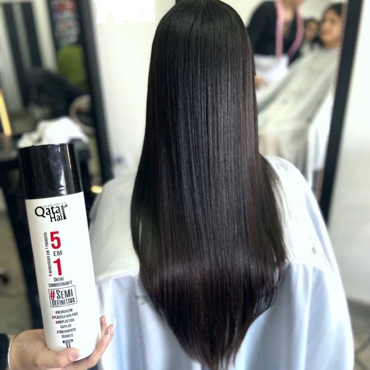 Kit Progressiva 5 em 1 Redutor de Volume Qatar Hair - Imagem 4