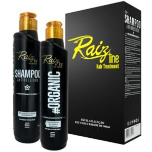 Kit Progressiva Alisamento Semi-Definitivo Orgânico Raiz Line - 300ml