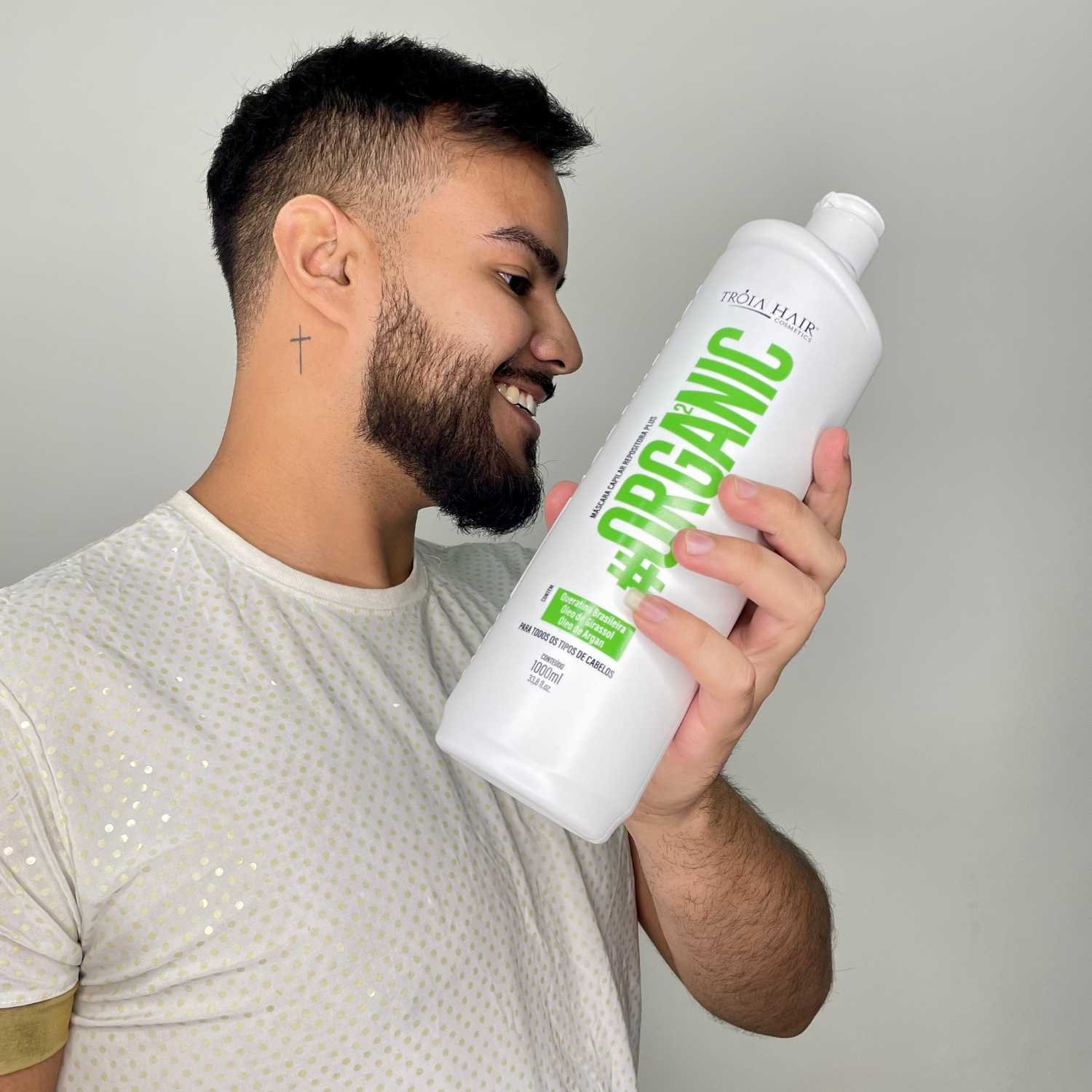 Kit Progressiva Tróia Hair 2x1L - Organic Premium + Roganic Sem Formol - Imagem 8