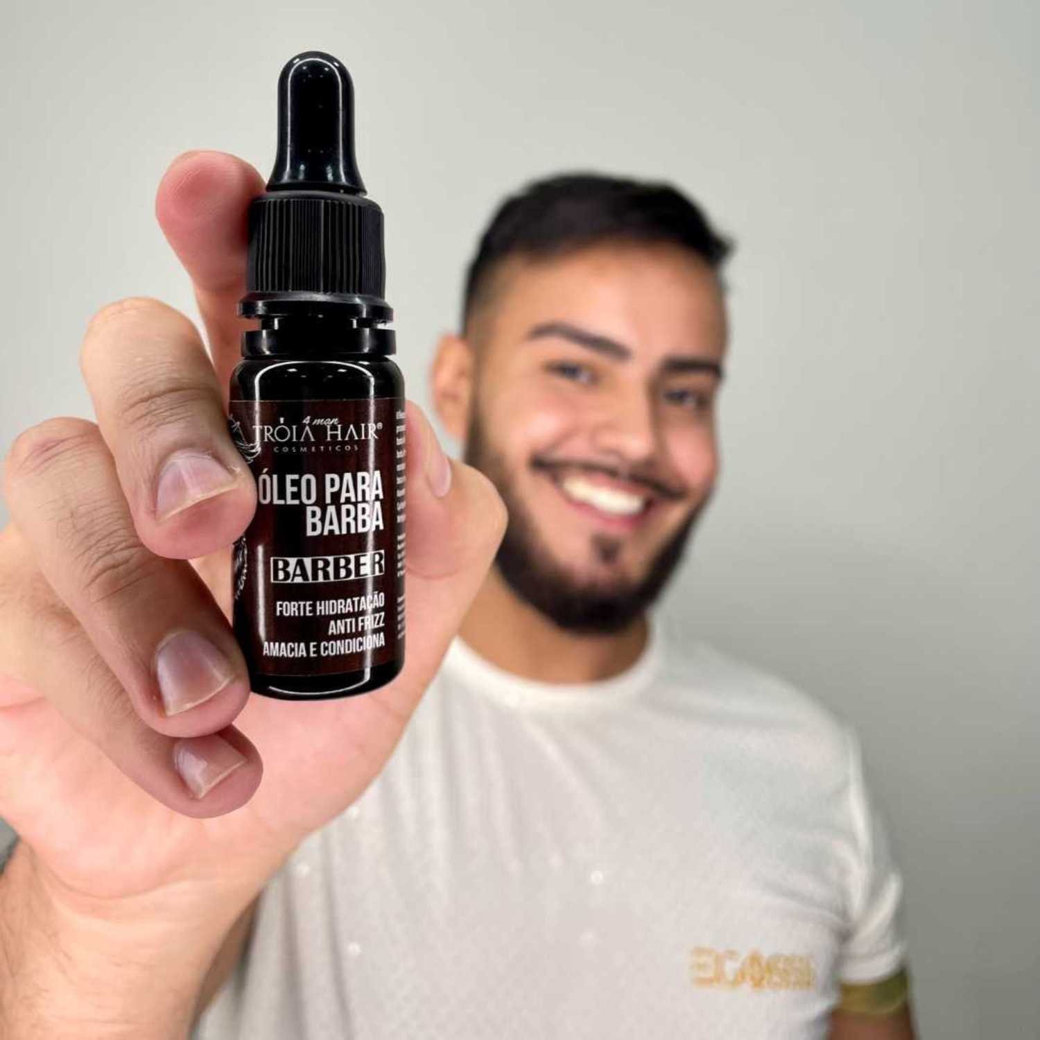 Óleo de Crescimento e Nutrição Para Barba 20ml - Troia Hair 4Man - Imagem 7
