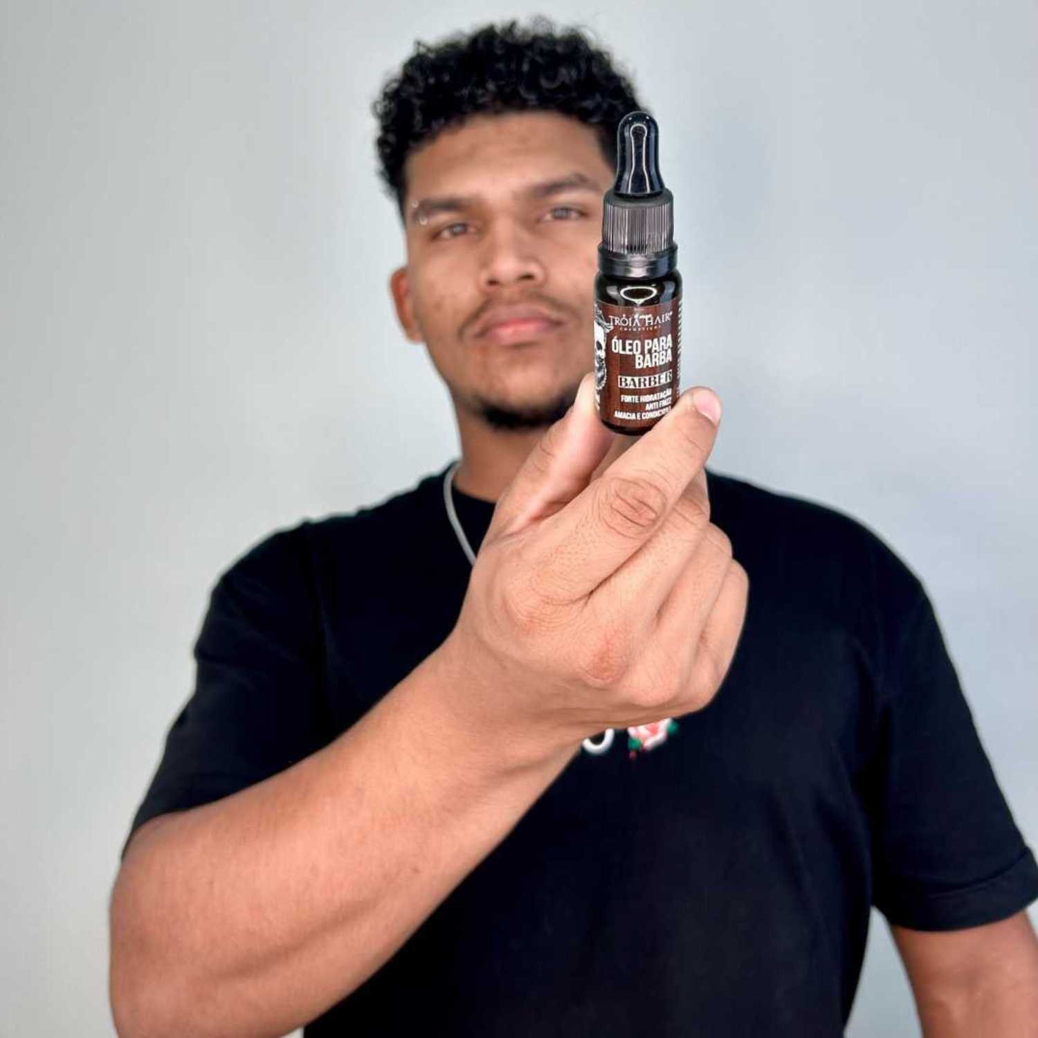Óleo de Crescimento e Nutrição Para Barba 20ml - Troia Hair 4Man - Imagem 8