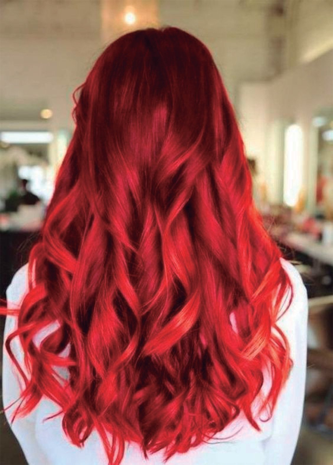 Máscara Capilar Pigmentadora Troia Colors Red 500g Cor fantasia - Troia Hair - Imagem 3