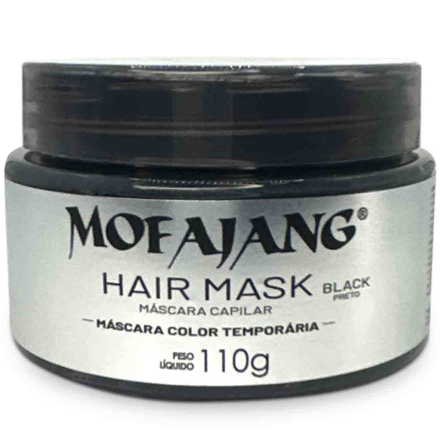 Mofajang Black 110g: Cera de Coloração Temporária  Faça Você Mesmo - Imagem 5