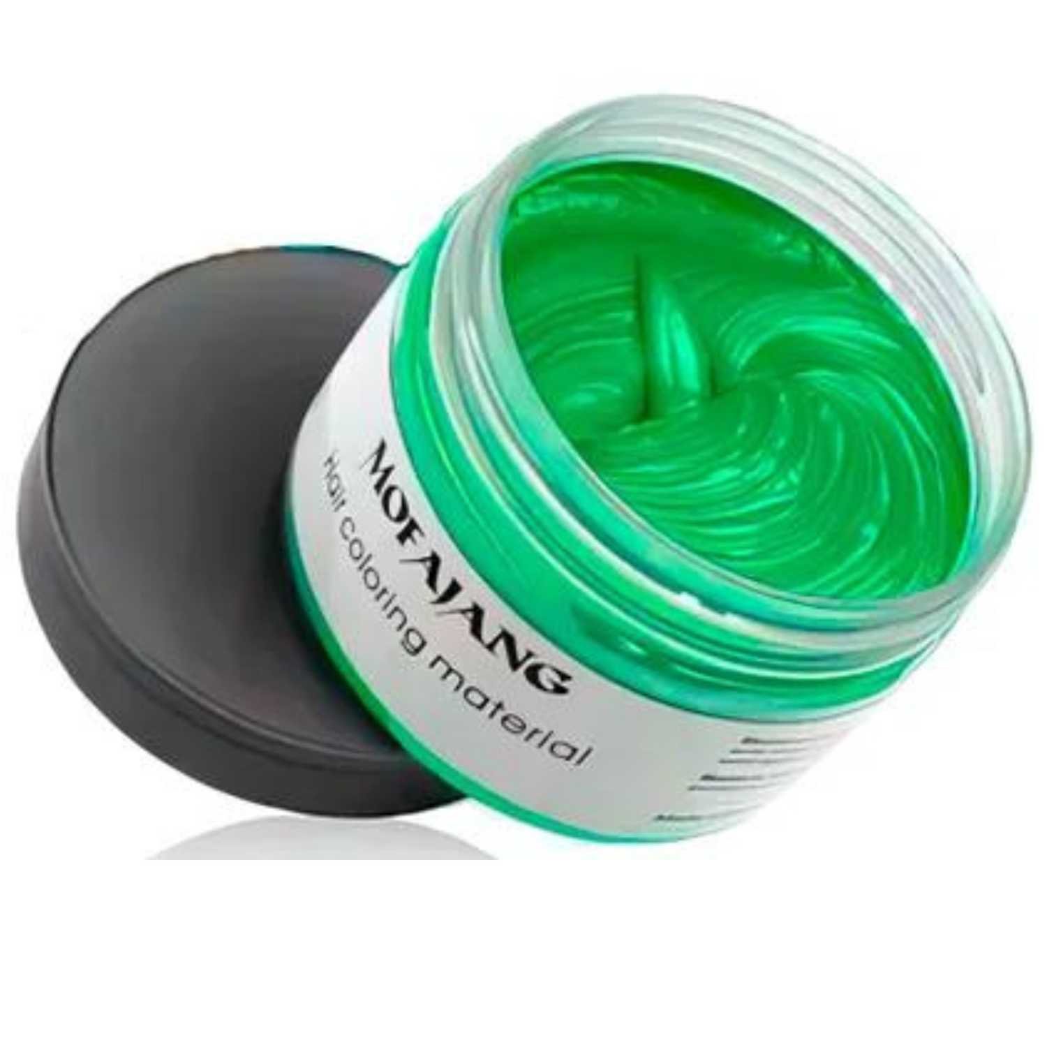 Mofajang Green 110g: Cera de Coloração Temporária Faça Você Mesmo