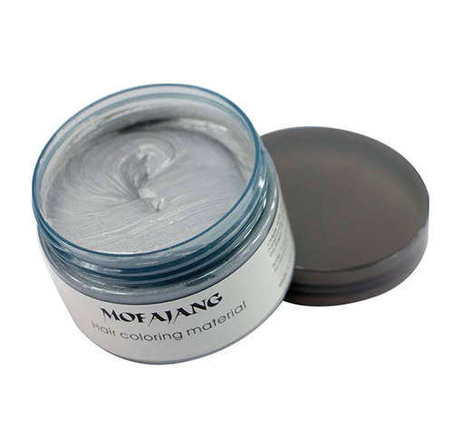 Mofajang Silver 110g: Cera de Coloração Temporária  Faça Você Mesmo