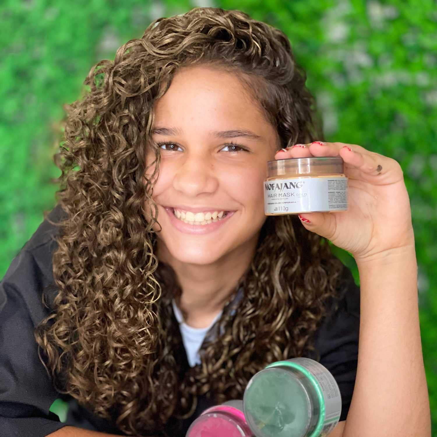 Mofajang White 110g: Cera de Coloração Temporária  Faça Você Mesmo - Imagem 5