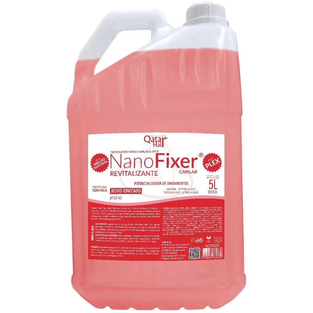 Nano Fixer Capilar Jato Revitalizante Qatar Hair Galão 5l