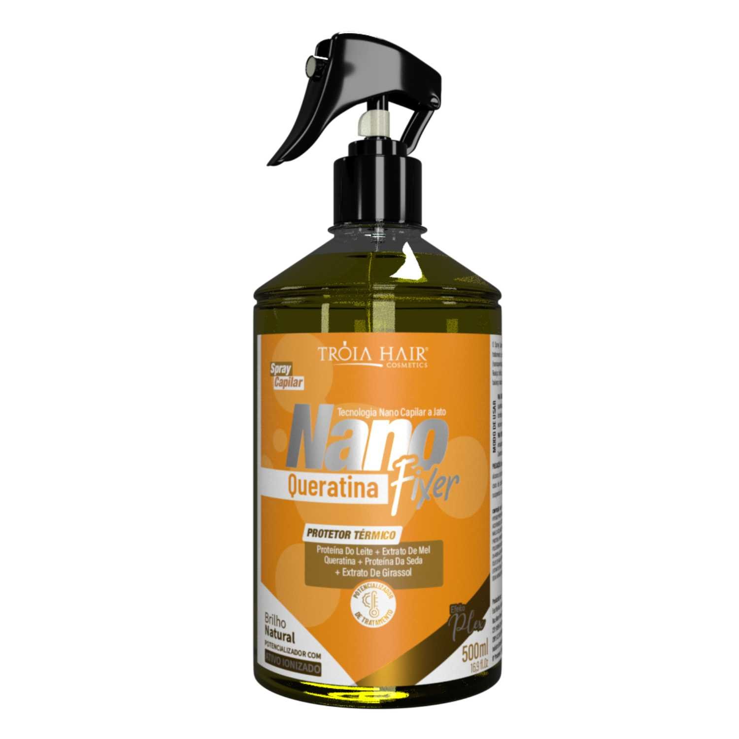 Nano Fixer Queratina Troia Hair - Nano Potencializador de Tratamento Capilar