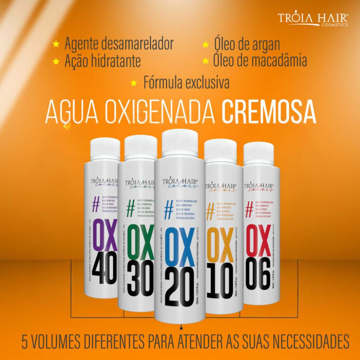 Ox Profissional Emulsão Reveladora 06 Volumes 90ml - Troia Hair - Imagem 3