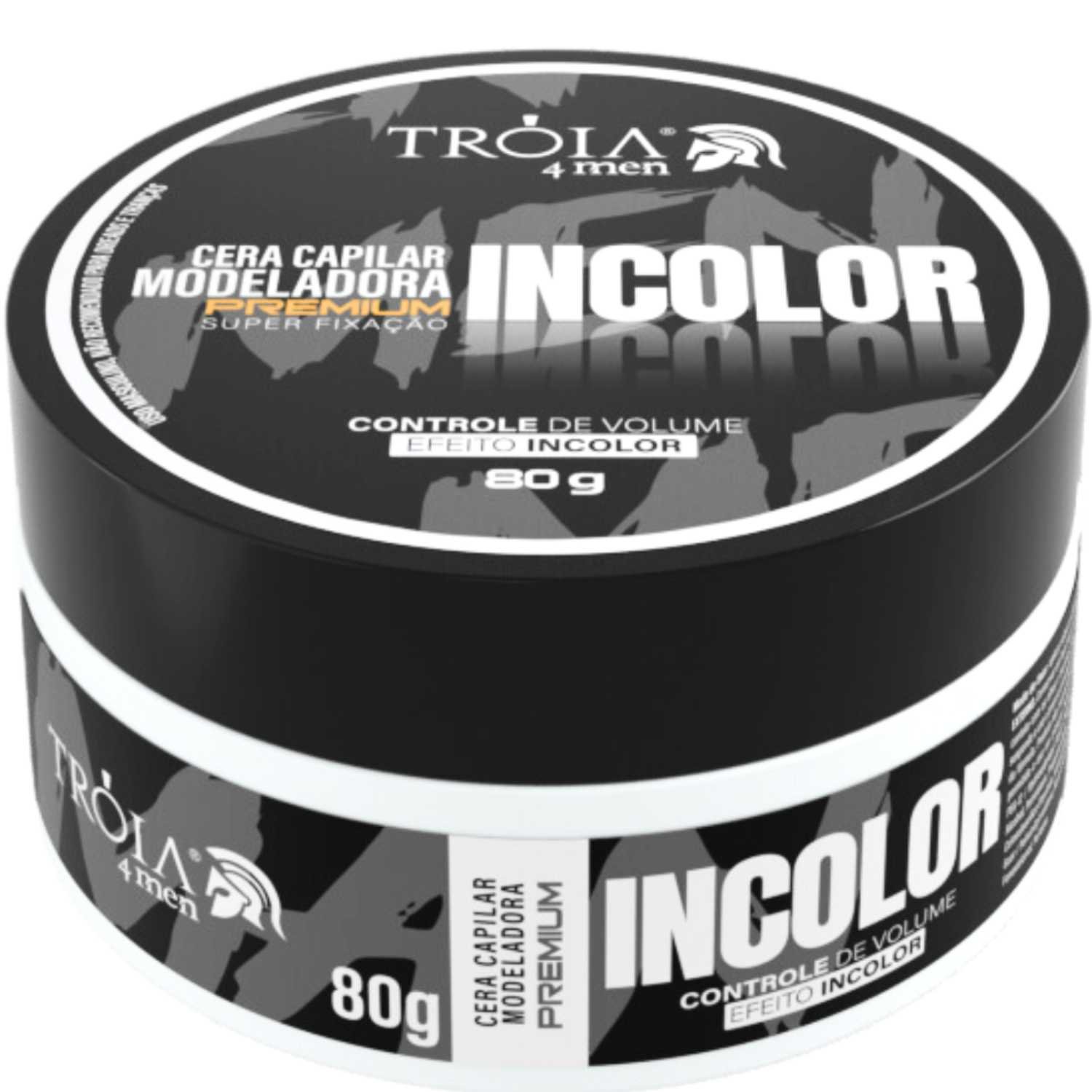 Pomada Modeladora Premium Incolor Controle De Volume Tróia - Imagem 3