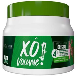 Redutor de Volume Xô Volume Quiabo e Bambu Troia Hair Máscara de Alto Impacto 250g