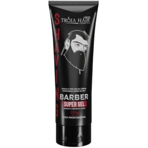 Shaving Barber 4Man Gel Incolor de Barbear Bisnaga 250ml - Troia Hair