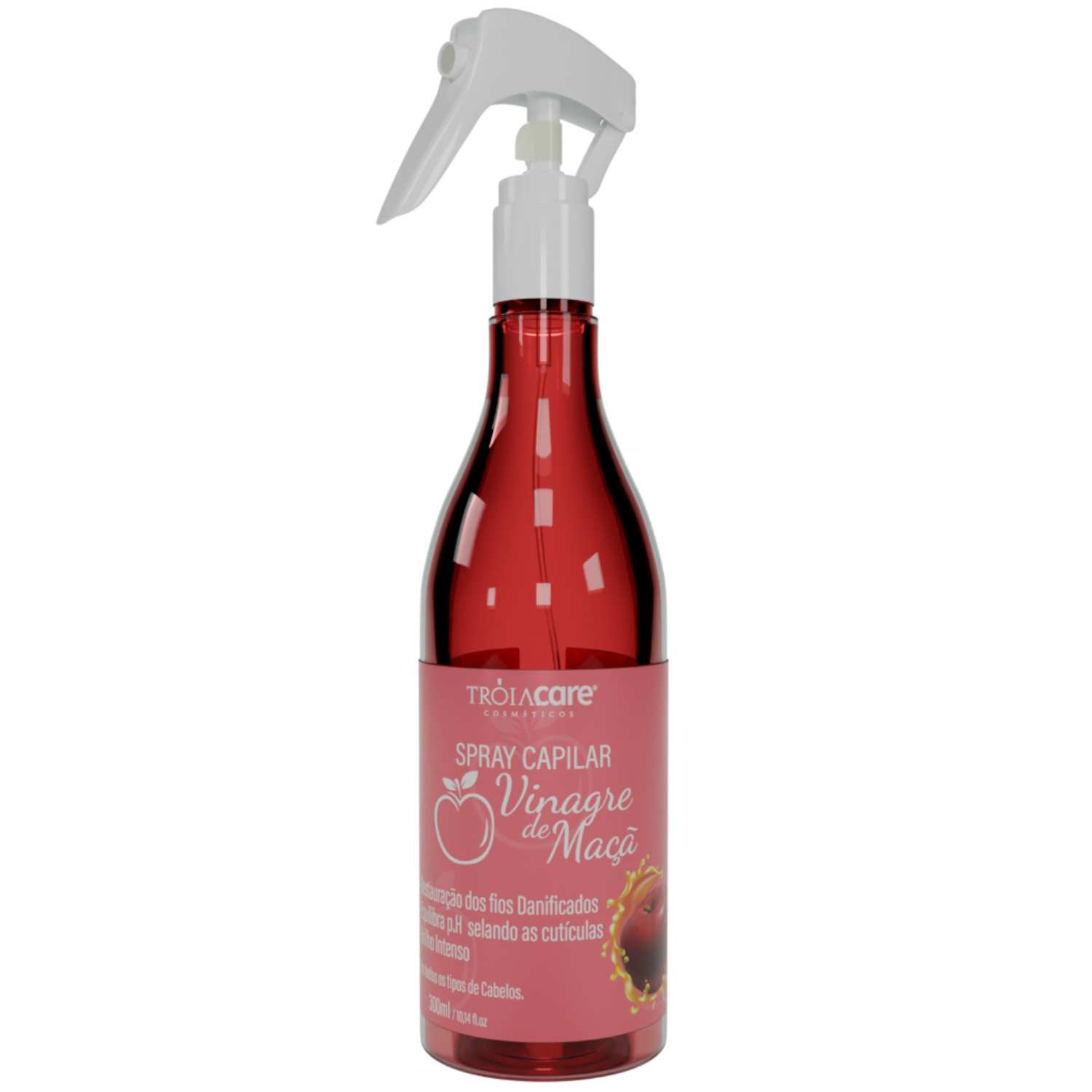 Spray Capilar Vinagre de Maçã Brilho Intenso 300ml
