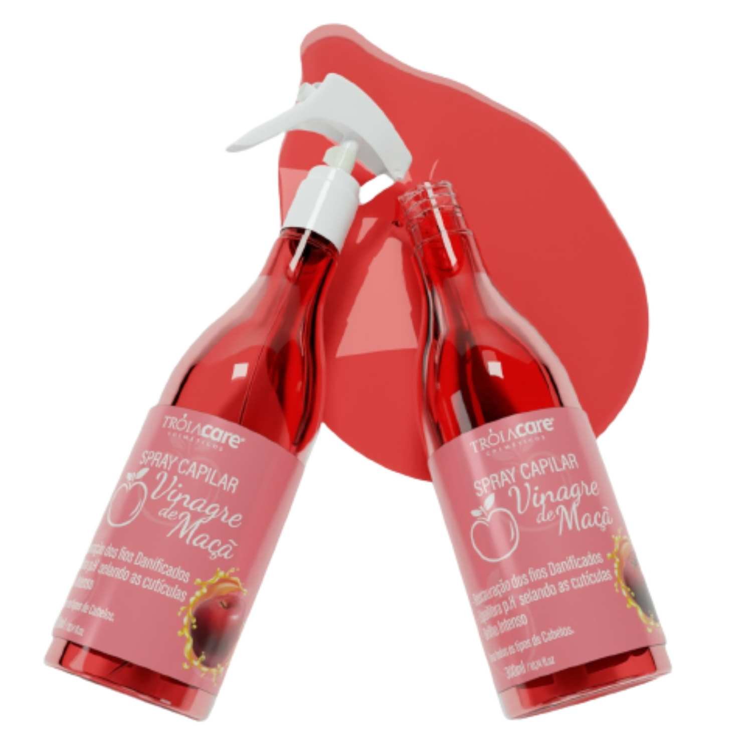 Spray Capilar Vinagre de Maçã Brilho Intenso 300ml - Imagem 6