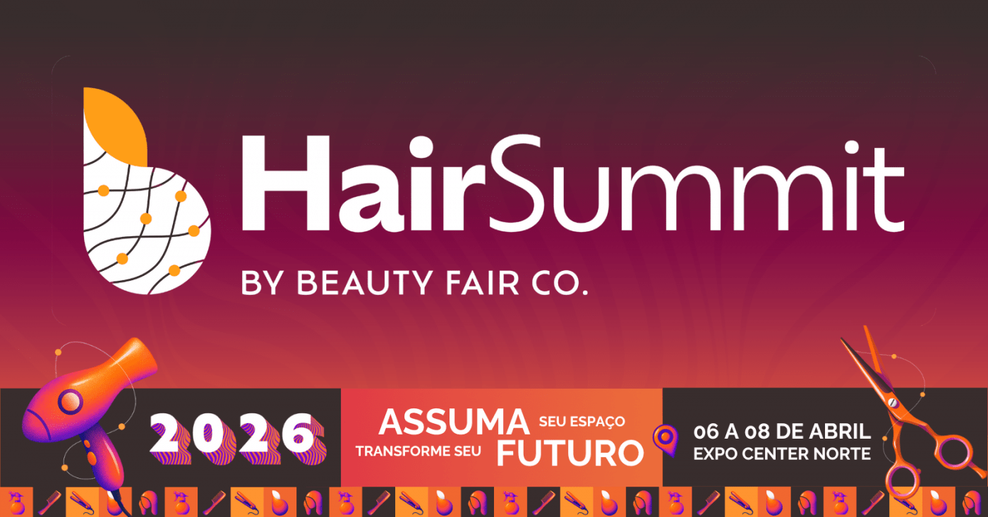 Hair Summit 2026 Tróia Hair: evento de capacitação técnica e lançamento de tecnologias para profissionais da beleza.