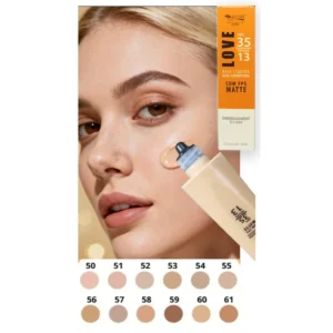 BASE LÍQUIDA ALTA COBERTURA COM FPS MATTE - 30ml