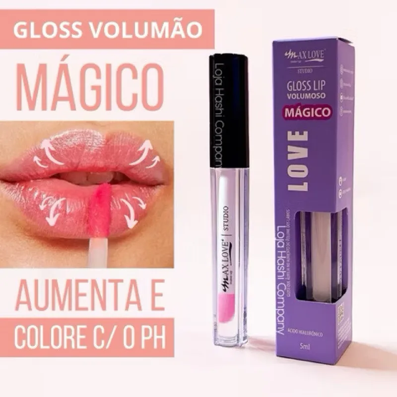 GLOSS LIP VOLUMOSO MÁGICO - 5ml - Imagem 3