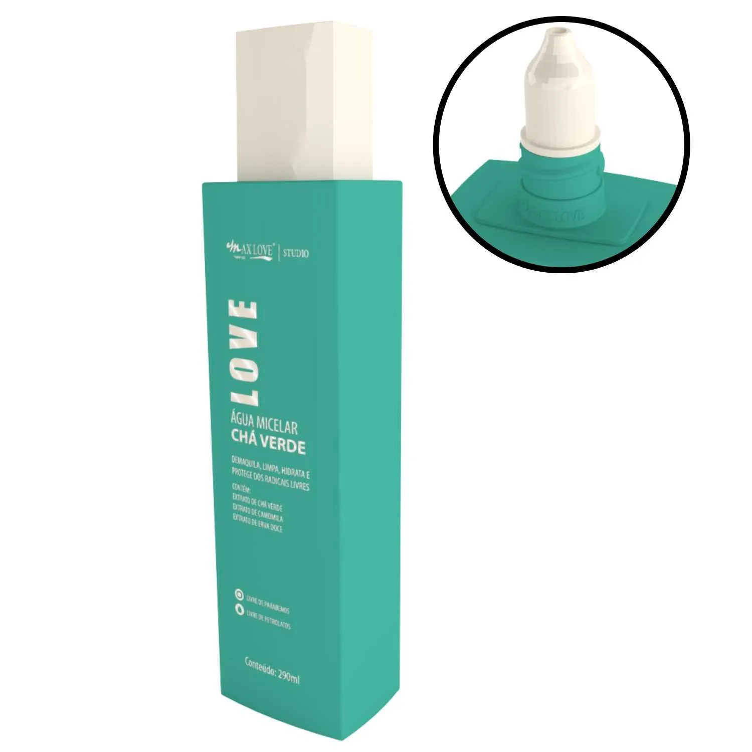ÁGUA MICELAR CHÁ VERDE - 290ml - Imagem 2