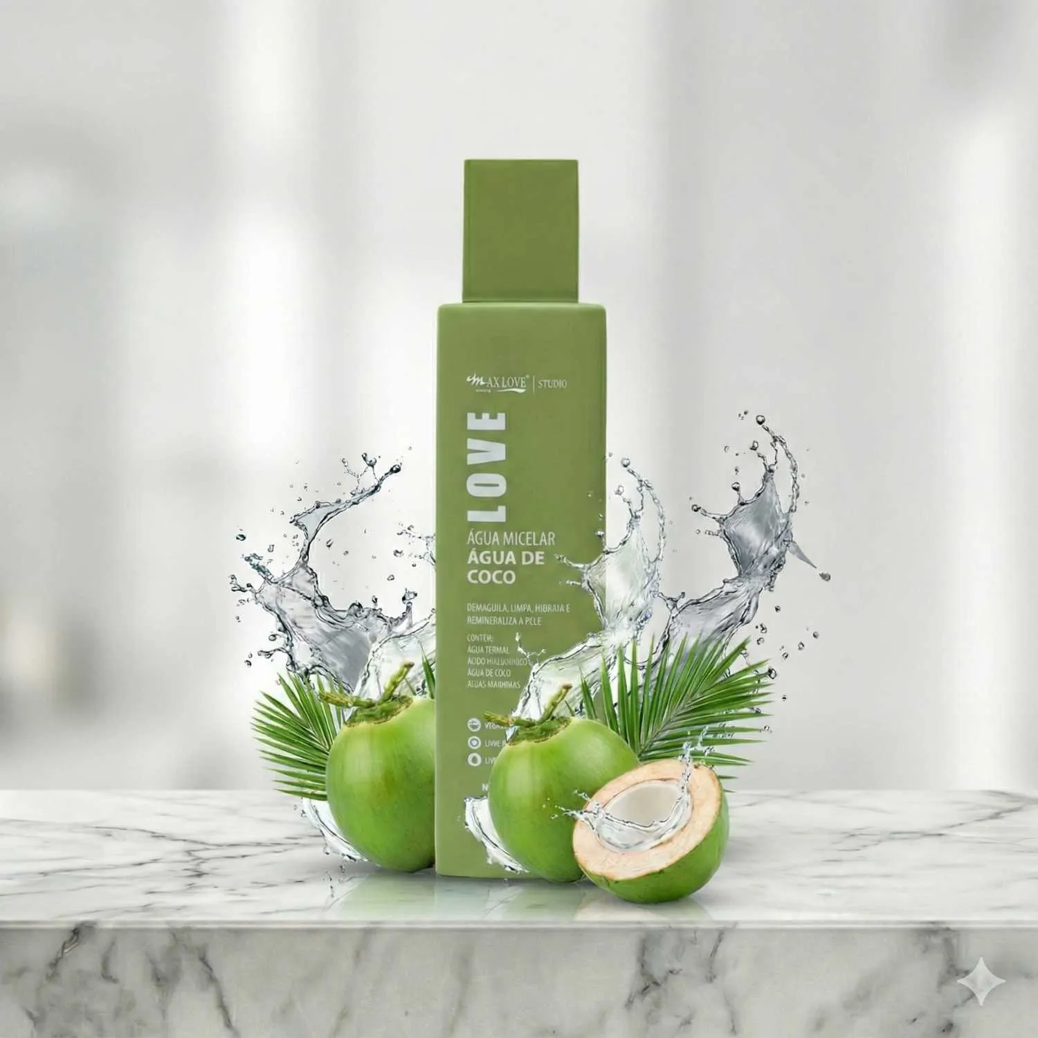 ÁGUA MICELAR ÁGUA DE COCO - 290ml - Imagem 2