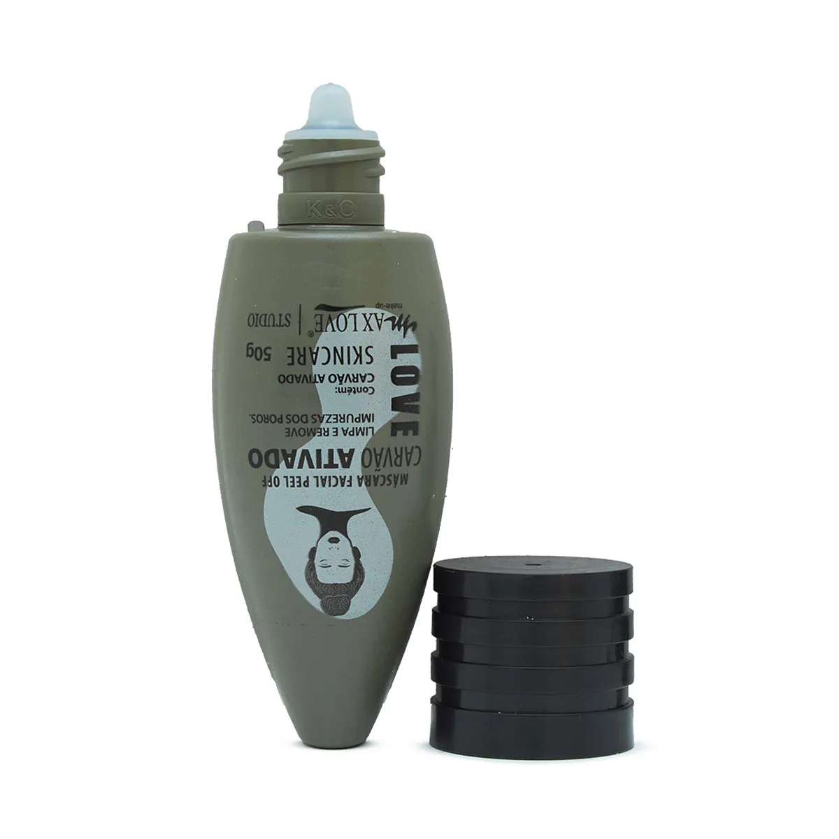 MÁSCARA FACIAL PEEL OFF CARVÃO ATIVADO - 50g - Imagem 2