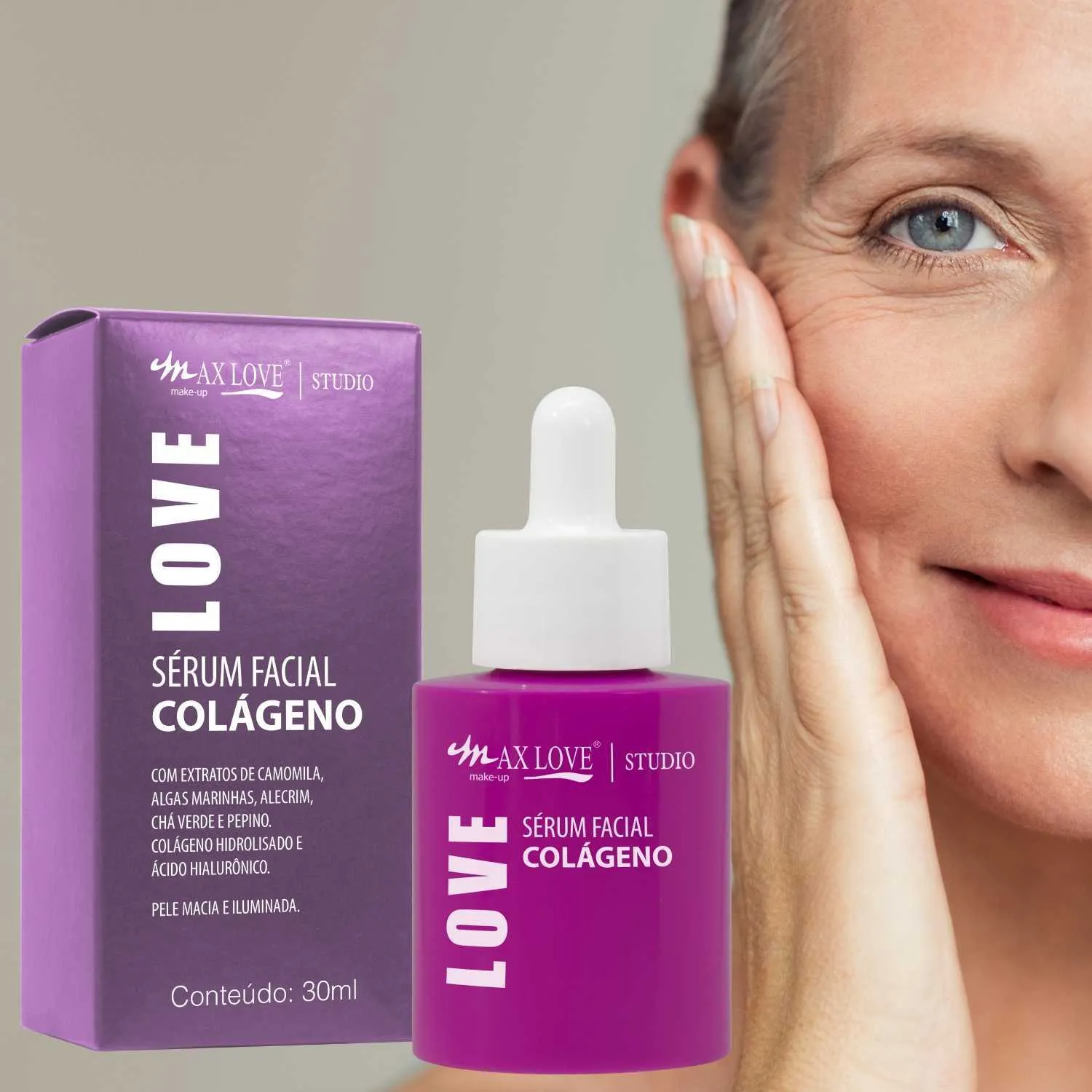 SÉRUM FACIAL COLÁGENO - 30ml - Imagem 2